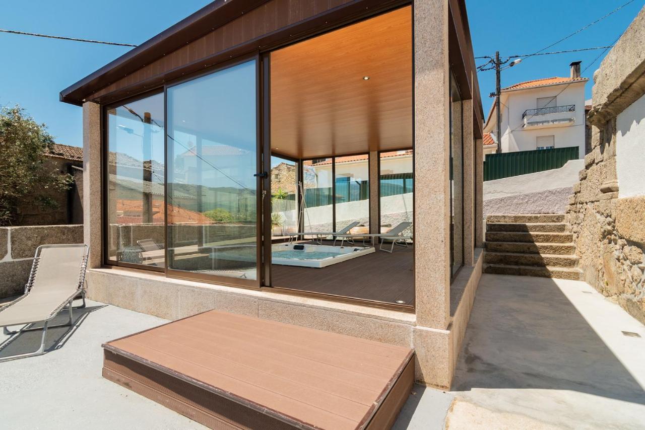 Casa De Lagarinhos Jacuzzi Spa Jogos Gym - Serra Da Estrela - Seia - Gouveia غويفيا المظهر الخارجي الصورة